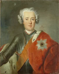 Książę koronny Fryderyk II, c.1740